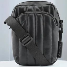 Fastrack Black Textured Small Sling Handbag-76