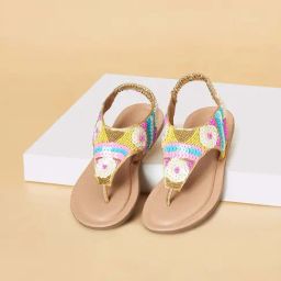 Pantaloons Junior Girls Multicolor Casual Wear Sandal-picture-41