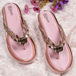 Shoetopia Kids Pink Thong Sandals-image-81