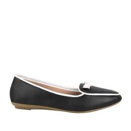 Shoetopia Kids Black Flat Ballets-image-94