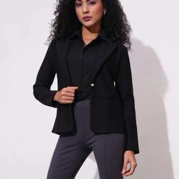 Globus Black Regular Fit Blazer-picture-18