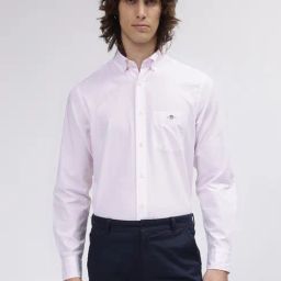 GANT Striped Button Down Regular Fit Shirt-image-52