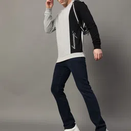 GET GOLF Men Colourblocked Pullover Sweatshirt-image-78