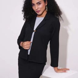 Globus Black Regular Fit Blazer-picture-13