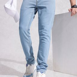 WROGN Men Slim Fit Stretchable Jeans-picture-42