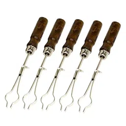 WKM Test Tube Holder with Wooden Handle for Holding Test Tubes KT90 (Pack of 5 Pcs)-25