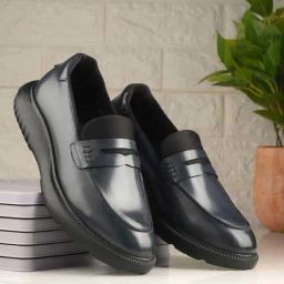 Hitz Men's Grey Formal Loafers-image-10