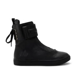 Whitesta Women's Black Sneakers-picture-39
