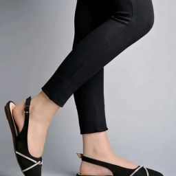 Shoetopia Kids Black Flat Ballets-image-90