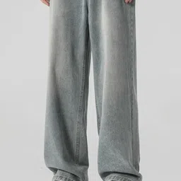 StyleCast x Revolte Men Regular Fit Mid-Rise Light Fade Jeans-picture-30