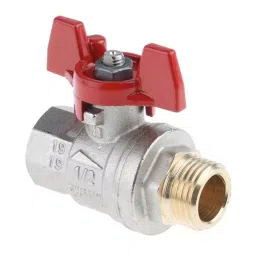RS PRO Brass Full Bore, 2 Way, Ball Valve, BSPP 12.7 mm, 40 - 30bar Operating Pressure Model No 7335224-image-72