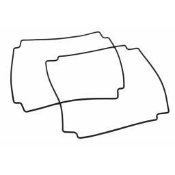 Hammond Gasket 160 x160 mm Silicone for 1554 & 1555 R, R2 & S2 Enclosures, S, 2539552-image-45