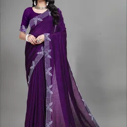 MIJAASHREE FASHION Red Sarees-picture-1