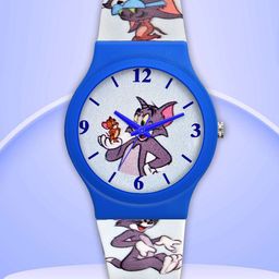 DOUBLERUN Kids Round Dial & Straps Analogue Multi Function Watch H05NMT-728-37