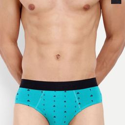 LOGGERHEAD Pack of 2 Printed Cotton Hipster Briefs LHPB008-ANTHRA-AQUA-image-79