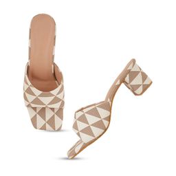Rubeezz Textured Block Sandals-28