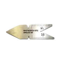 illuminate Tools Fishtail Center Gauge 55° Inch/Metric with 14th and 20th Screw Thread, 0323BJHKEW5-23