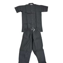 UniforMD Durable Fabric Grey Plain Nursing Staff Uniform for Hospitals & Clinics Size M, NSD01PV-image-50