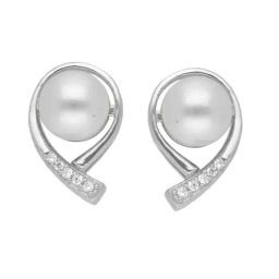 Sri Jagdamba Pearls 92.5 Sterling Silver Earrings-picture-12