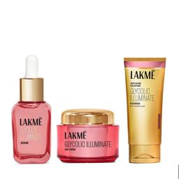 Lakme Glycolic Illuminate Set of Day Creme 50 g + Face Serum 30 ml + Face Wash 100 g-20