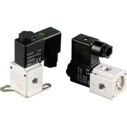 RS PRO 3/2 Pneumatic Solenoid Valve - Solenoid G 1/8 ET Series Model No 2351140-picture-2