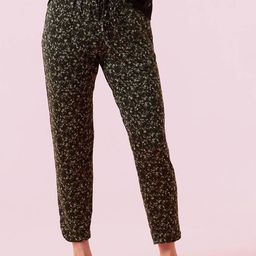 Enamor Printed Relaxed-Fit Mid Rise 7/8th Length Straight-Leg Lounge Pant-image-99