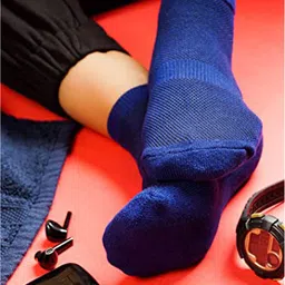 MUSH Unisex Pack Of 3 Assorted Ankle-Length Socks image 2