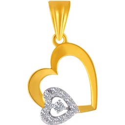 P.C. Chandra Jewellers 14 kt Gold Pendant-image-87