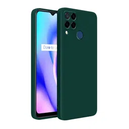 LIRAMARK Solid Realme C15 Back Case-picture-43
