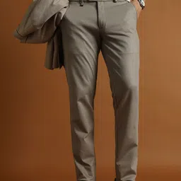 Van Heusen Men Slim Fit Trousers-picture-23