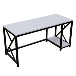 Riyan Luxiwood Fabio Study Table - White-image-46