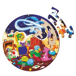 Lattice Dragon Land Wooden Fantasy Puzzle for Boys & Girls Kids Toy 50 Pieces-16