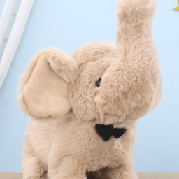 Aarohi Toys Musical Poochie Elle Elephant (Color May Vary)-image-50
