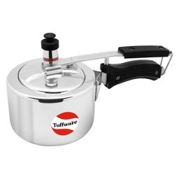 Tuffwaire Aluminum Inner Lid Pressure Cooker, Hindalco Virgin Aluminum, Safe & Durable, 1Litre-picture-14