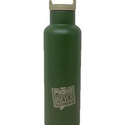 HOOM Aluminium Sipper Water Bottle Green - 600 ml-picture-16
