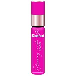 GlamFam Stunning Matte Waterproof Lip Color- 5 ml- Salmon Charm 13-48