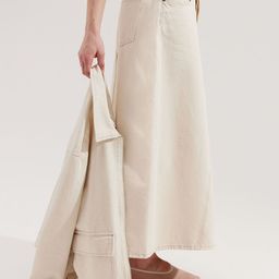 H&M A-line Denim Skirt-41