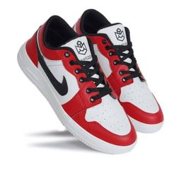 Overstar Men Red Synthetic Casual Shoes-image-95