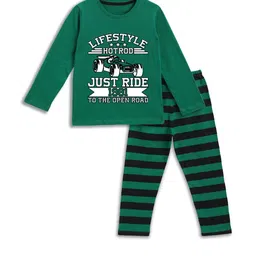 YK Boys T-shirt & Pyjamas Night suit-picture-2