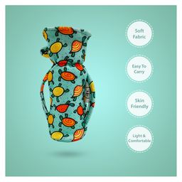 zikku AHC Feeding Bottle Cover With Elastic Neck & Handle Cute Print Pack of 3- Multicolor image 5