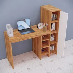 speciality panels Multipurpose Hutch Desk with storage & Termites resistance Engineered Wood Multipurpose Table image 2