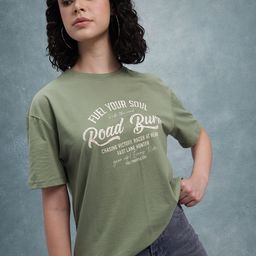 The Roadster Life Co. Typography Printed Oversized T-shirt-picture-28