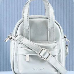 Fastrack Silver Solid Small Sling Handbag-image-99