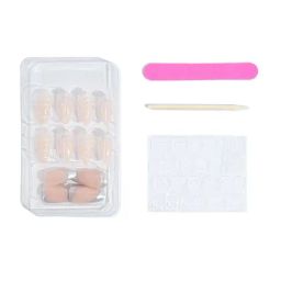 STUDIOWEST Press On Nail Set Pearly 3D - 24 Pcs-image-58