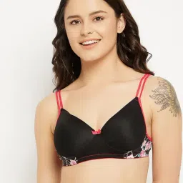 Clovia Black Non Wired Padded Push Up Bra-picture-16