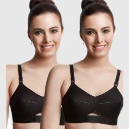 Libertina Black Regular Bras-image-34