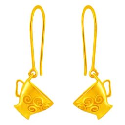 P.C. Chandra Jewellers 14k Gold Earrings for Women-picture-18