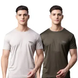 Vimal Jonney Multi Slim Fit T-Shirts-image-54