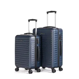 Assembly Blue Textured Trolley Bag Pack of 2 - 20 inch & 24 inch-image-23