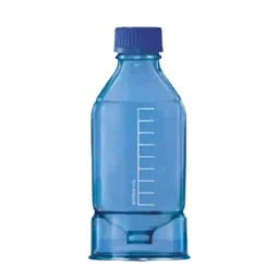 ABGIL Reagent Bottle HPLC Mobile Phase with Screw Cap 100 ml Transparent Borosilicate Glass, BTL-88-01-92